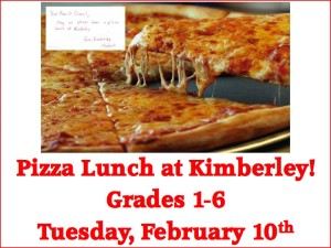 Pizza Lunch Feb 2015